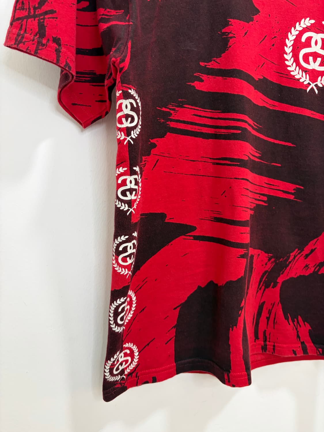 00s STUSSY 프린팅 반팔 티셔츠 상품이미지5