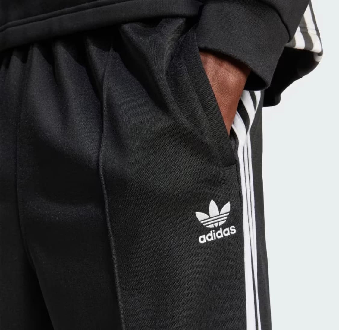 XXL 2XL 아디다스 배기 핏 파이어버드 트랙 팬츠 블랙 - KR 상품이미지1