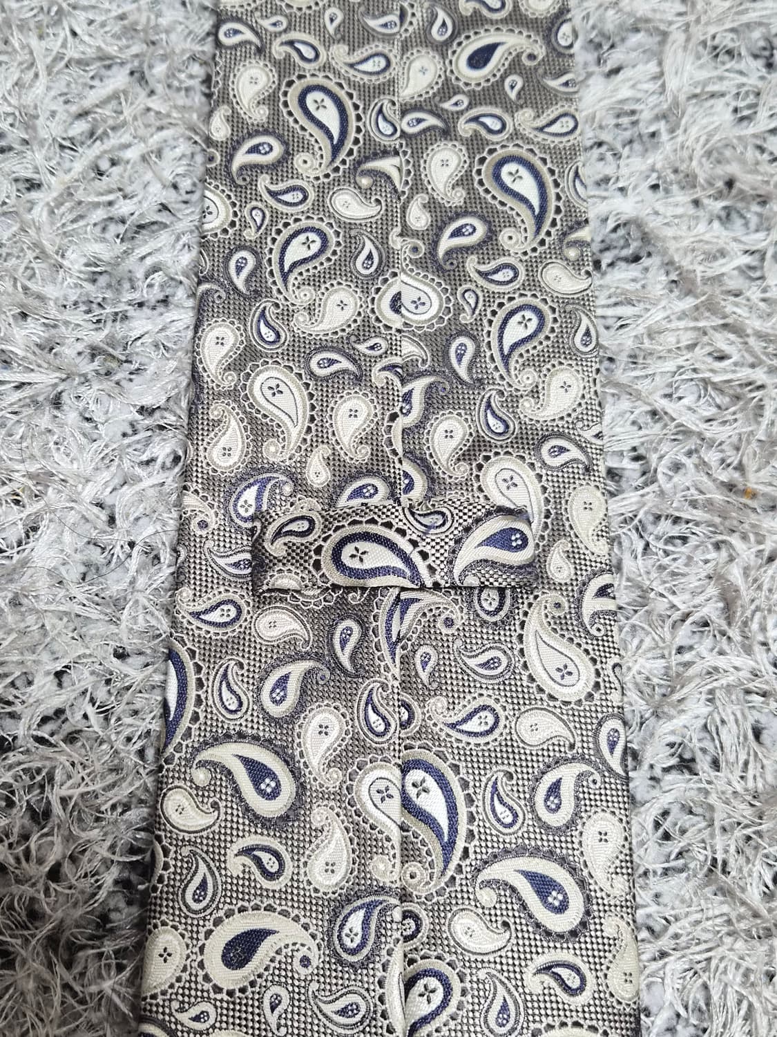 에르메네질도제냐Zegna 페이즐리 넥타이 Free - N31 상품이미지4