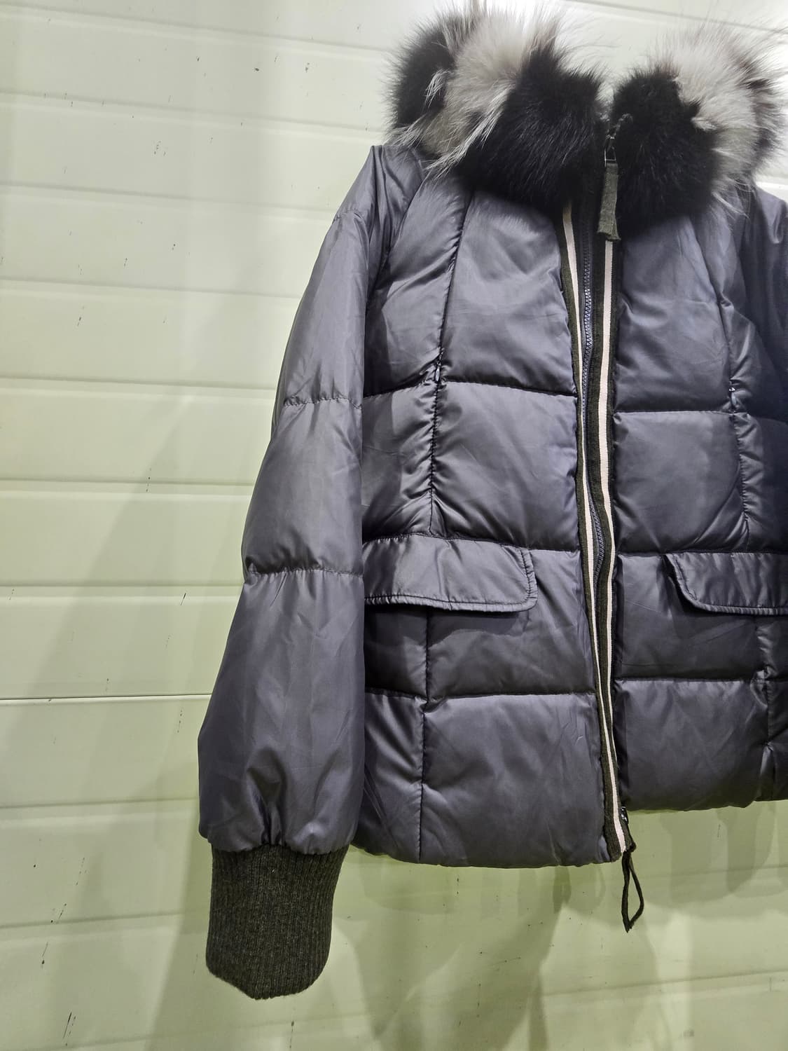 퍼 후드 패딩 66사이즈 상품이미지3