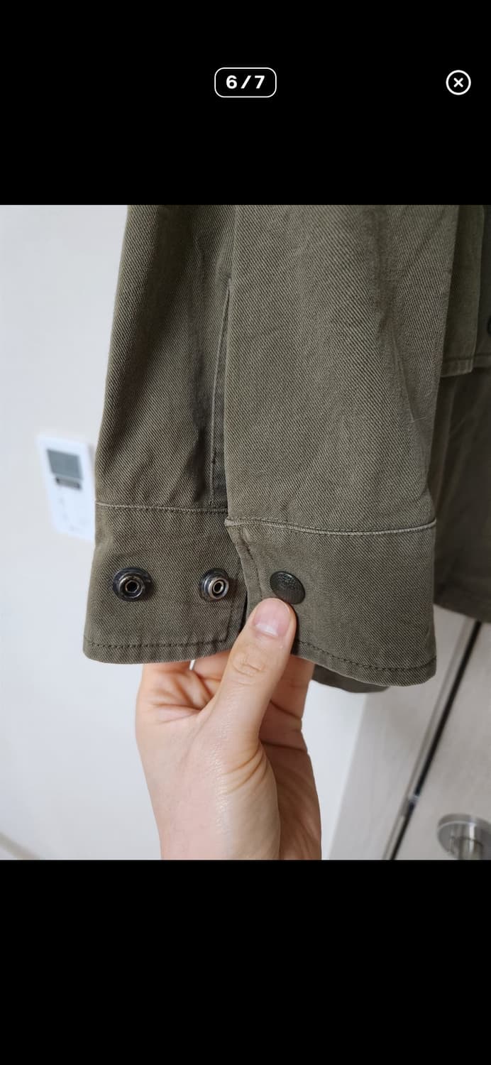 생로랑 나바호 카키 필드 자켓 상품이미지6