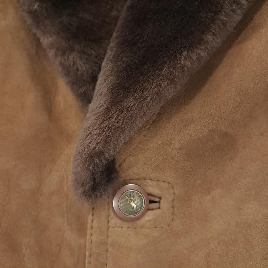 XL 입생로랑 양가죽 양털 무스탕 (CS290) 상품이미지3