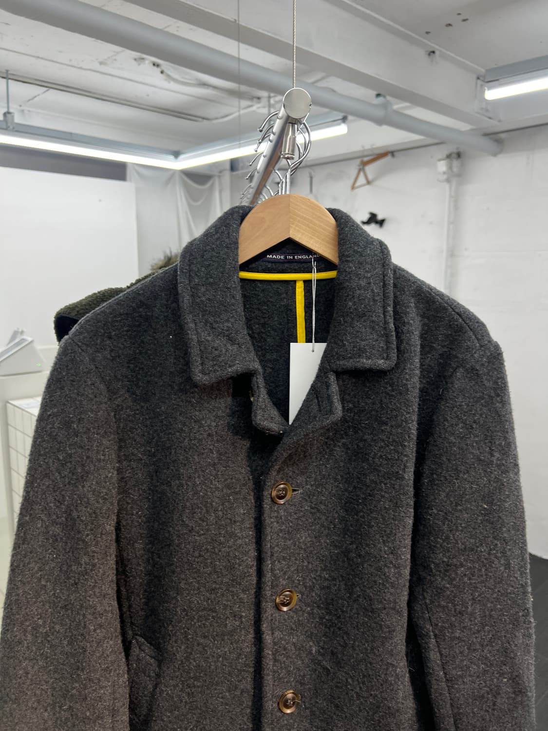 런던 트레디션 저널스탠다드 별주 울 코트 상품이미지3