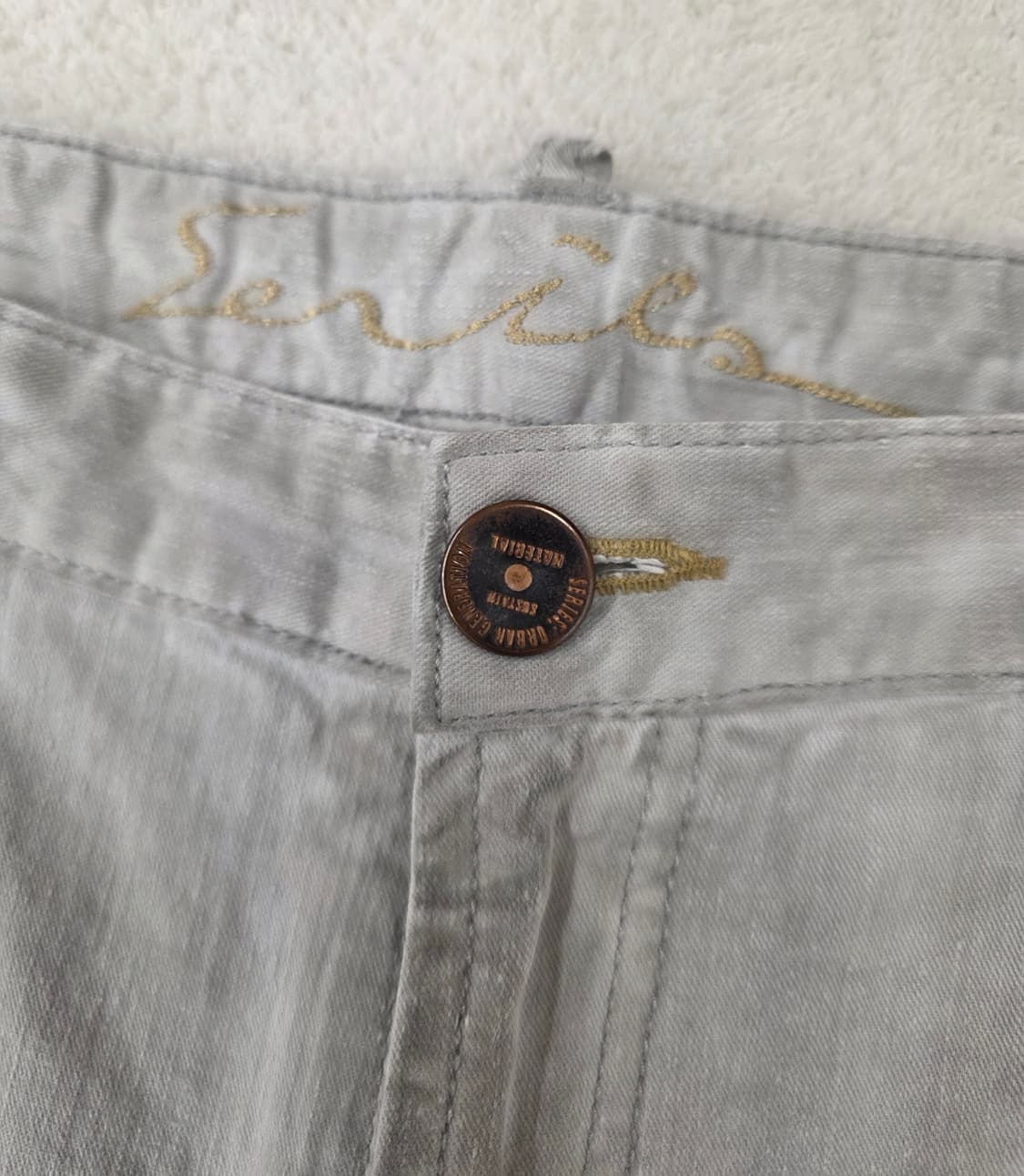 series; 시리즈 남자 워싱면바지.  싸이즈 34 상품이미지3