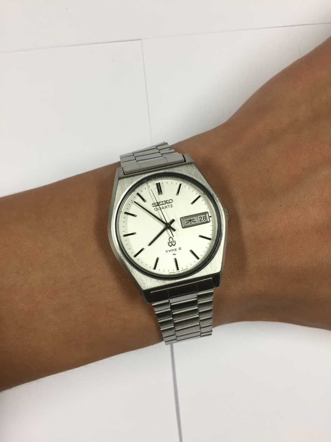 70s seiko type 2 quatz day-date 상품이미지4