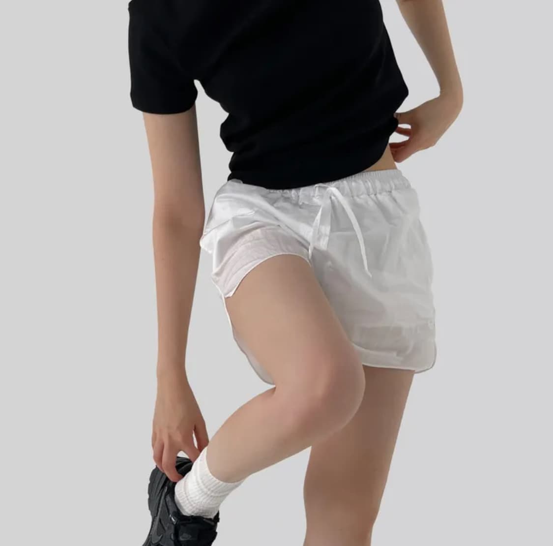 (새상품)어텀 무지 반팔티 상품이미지2