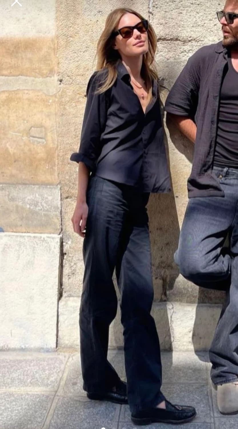 ➕NICE CLAUP 나이스클랍 블랙진/ 사방스판 상품이미지1