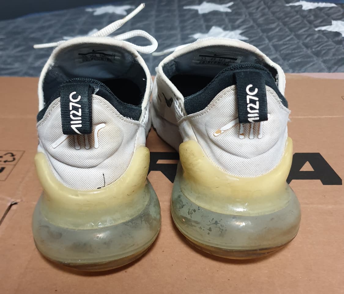 나이키 에어맥스 270 런닝화 화이트 (255) 상품이미지4