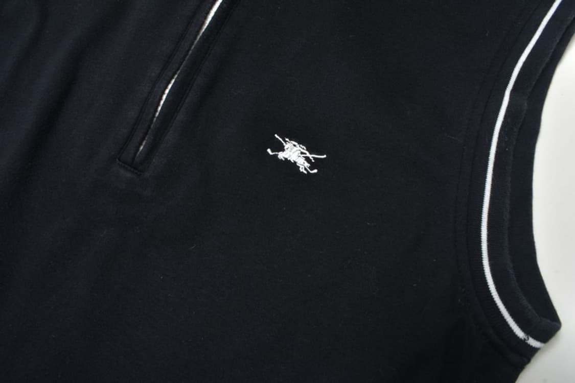 90S 버버리 코튼 베스트 조끼 M 상품이미지5