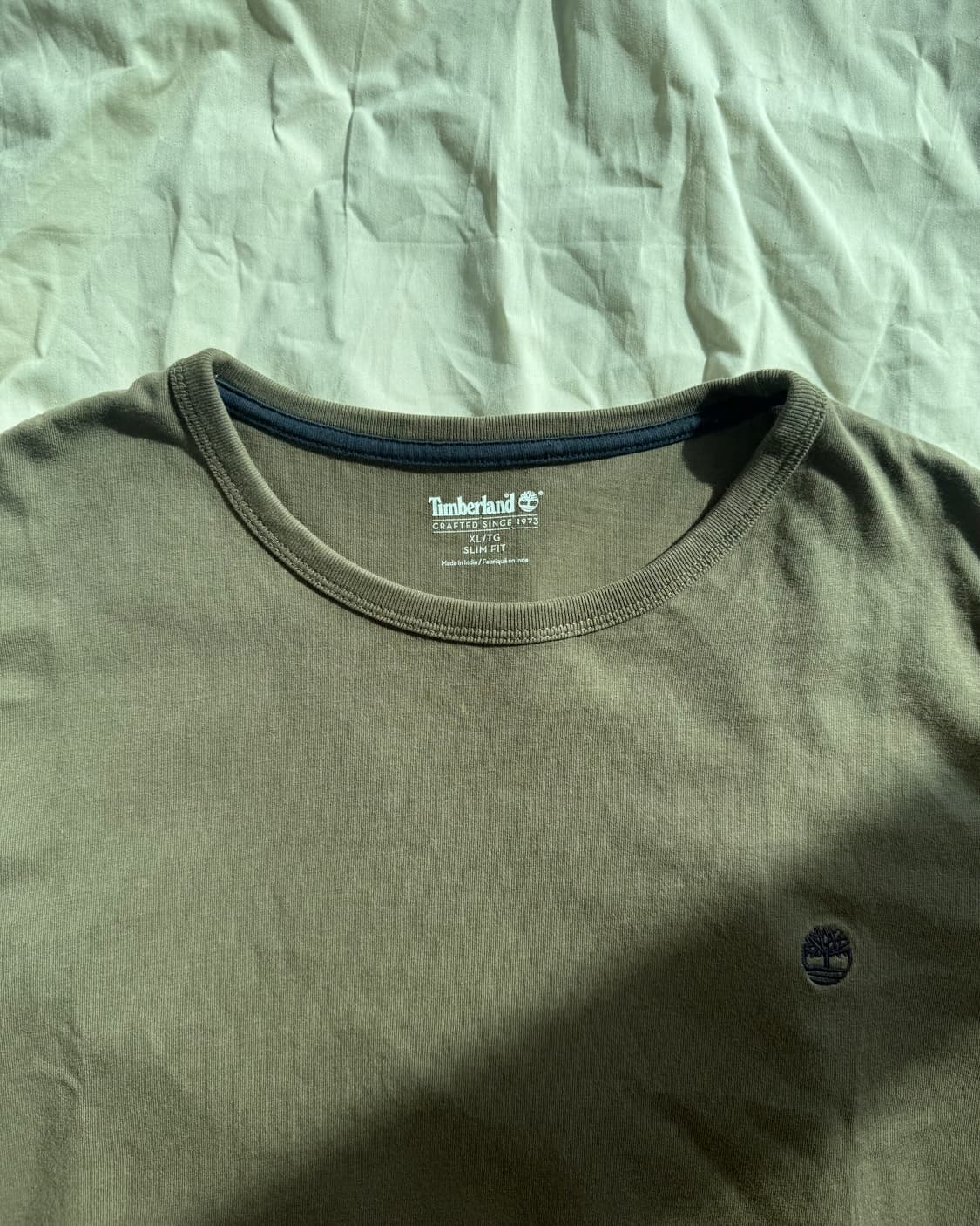 팀버랜드 카키 티셔츠 상품이미지1