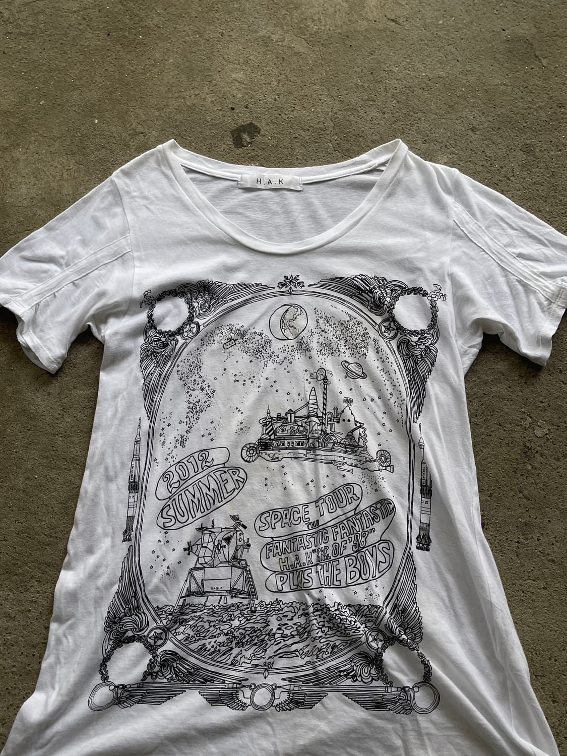 (H.A.K)space sleeve t 상품이미지2