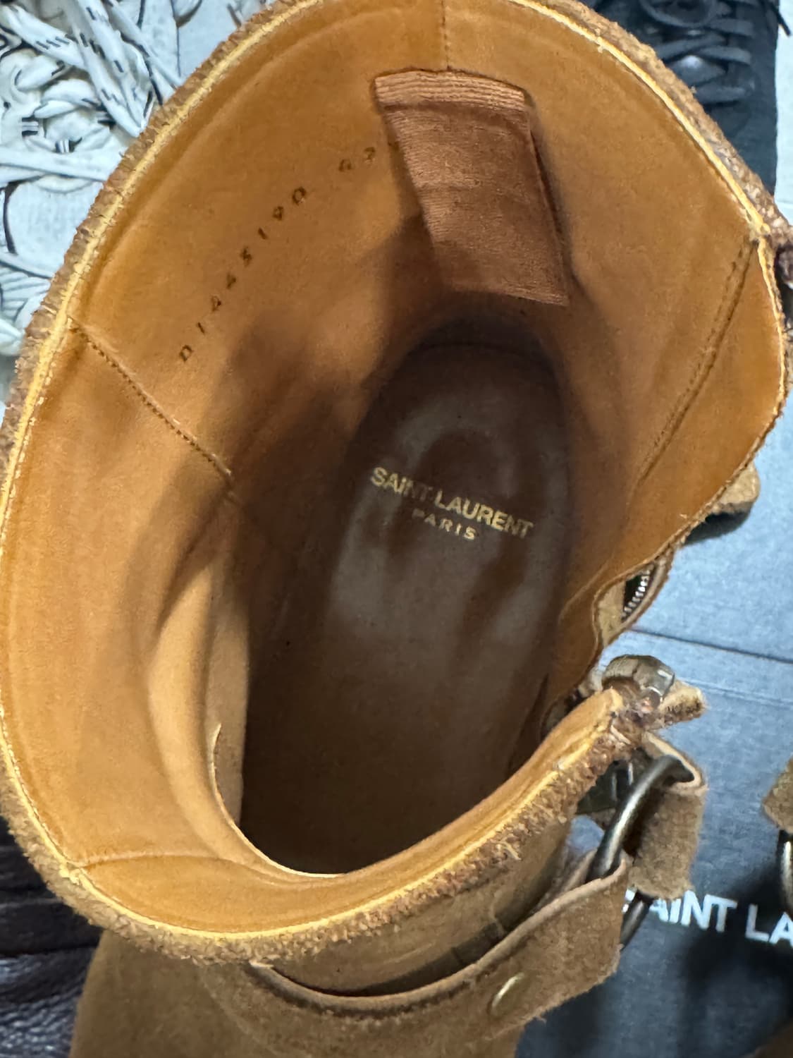 생로랑 첼시부츠(와이어네트 42.5)-백화점 구매 상품이미지5