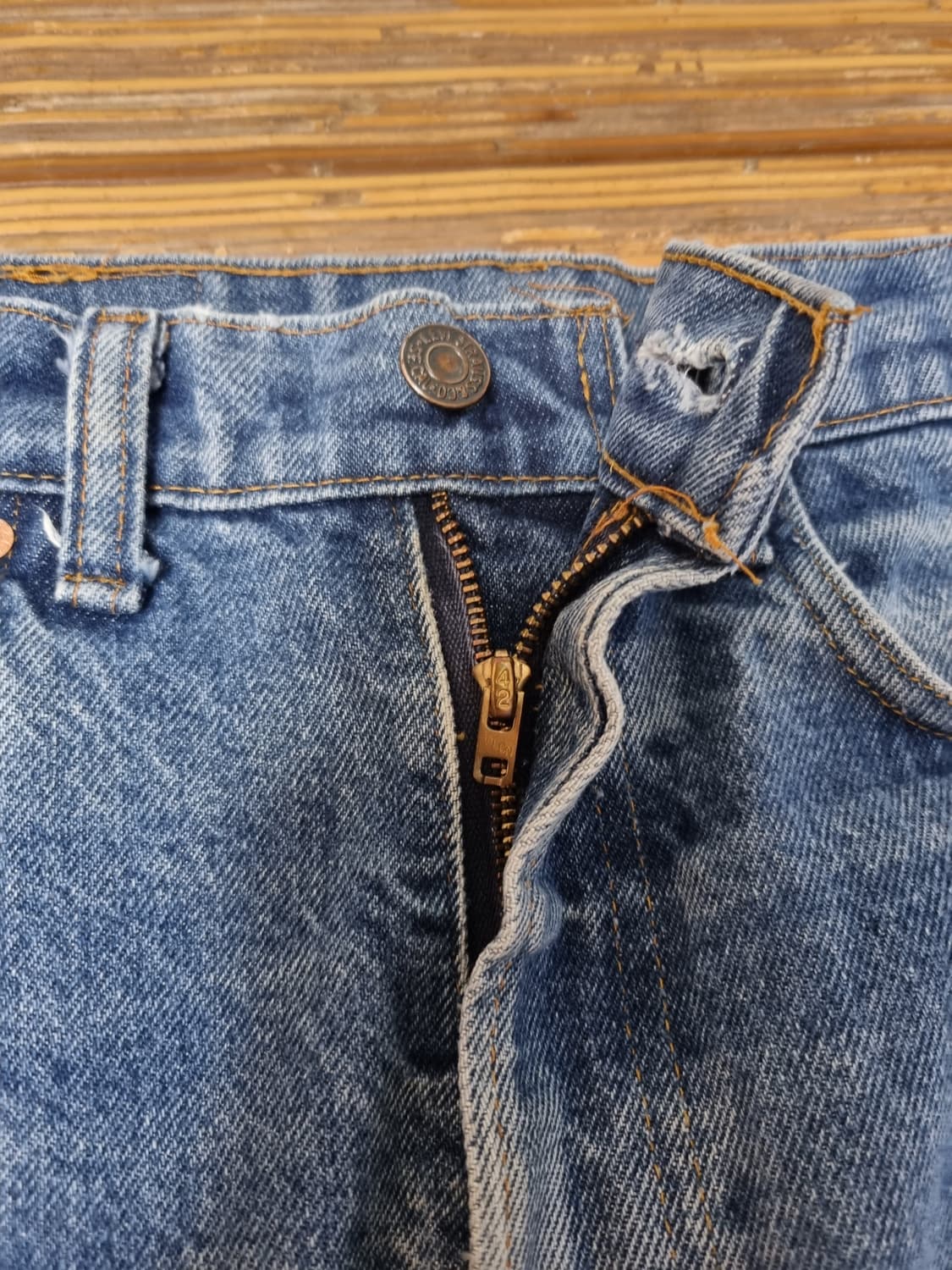 80s USA 517 32x30 리바이스 66후기 레드탭 상품이미지6