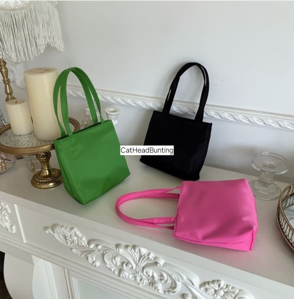 hai맛 새틴 미니백 상품이미지4