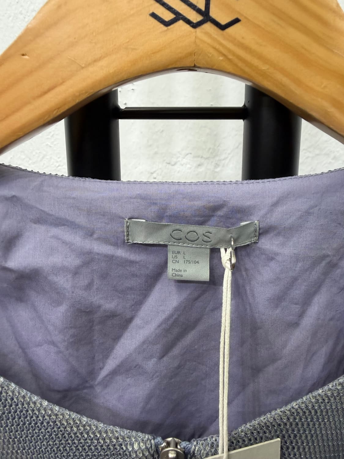 새제품) COS 코스 남성 정품 메쉬 블루종 자켓 L 상품이미지6
