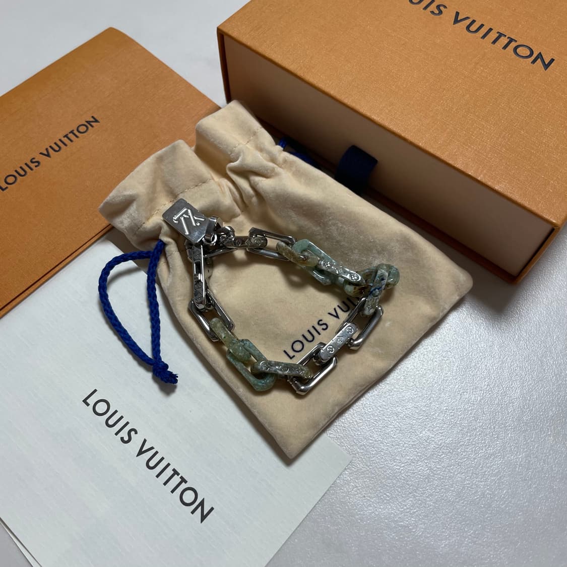 루이비통 모노그램 버질아블로 체인 팔찌 m00733 상품이미지1