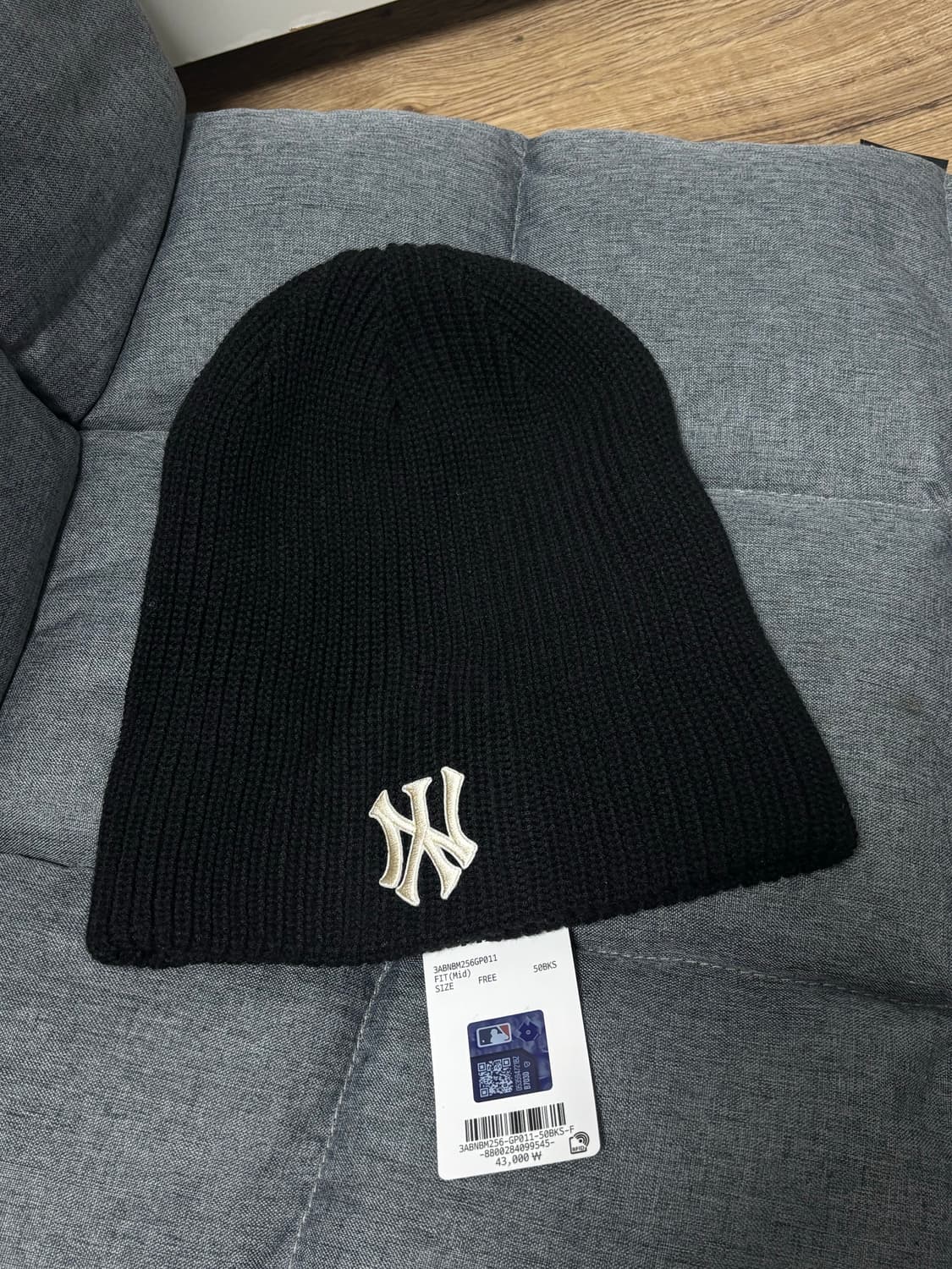 [미착용 새 상품] MLB 뉴 젤리 미드 비니 남녀 공용 상품이미지1