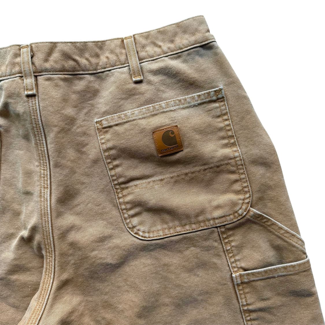 칼하트 B111 싱글니 카펜터 팬츠 브라운 상품이미지1