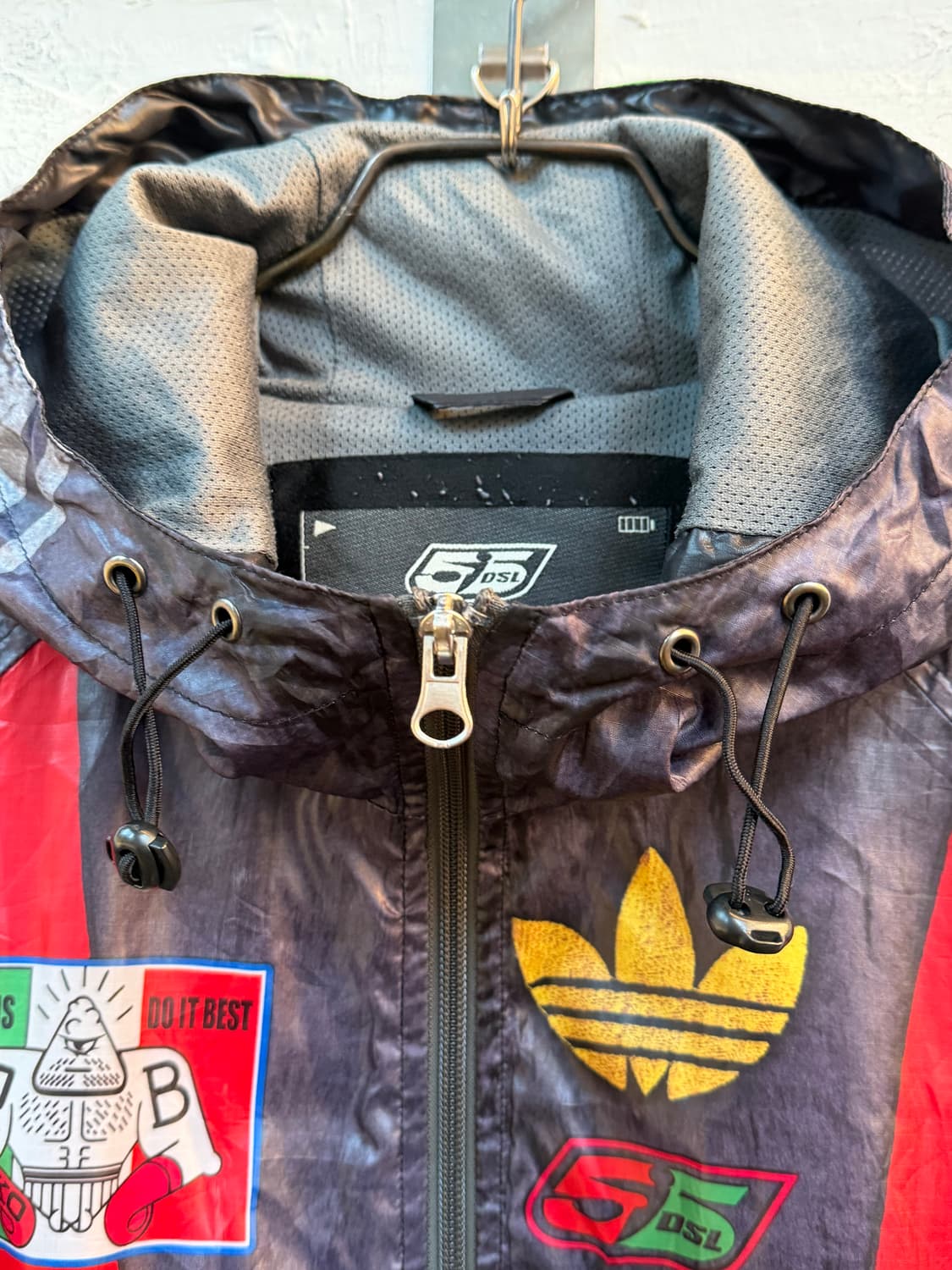 Adidas X 55DSL 에디션 바람막이 자켓 XXL 상품이미지5