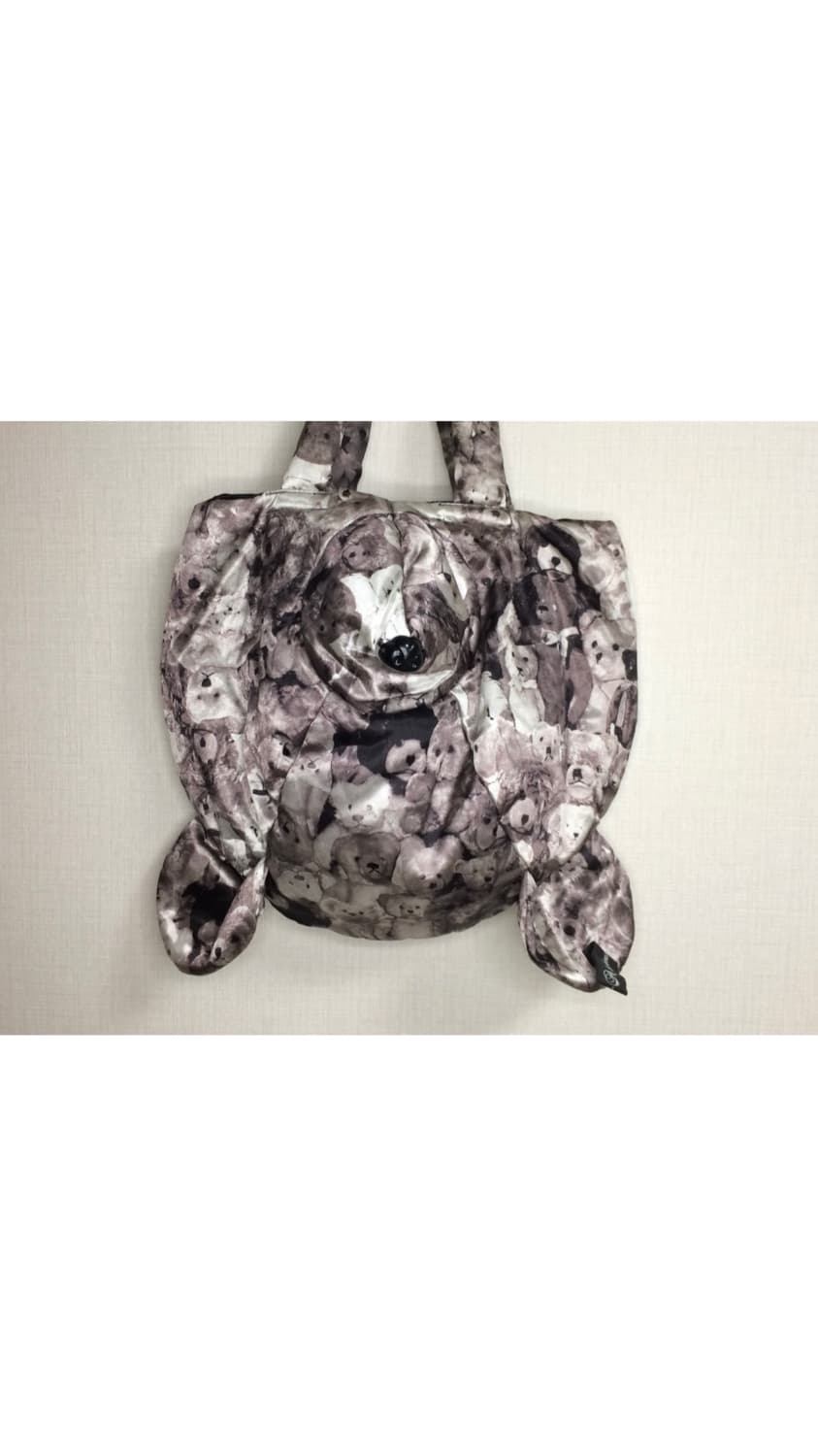 빈티지 곰돌이 페이스 토트백 상품이미지2