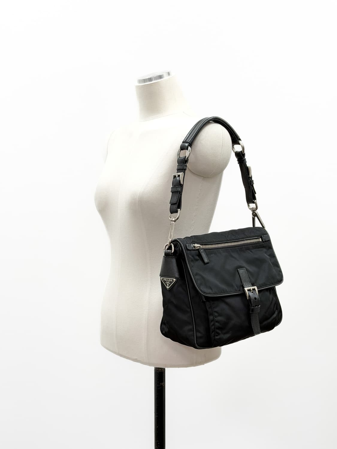프라다 BR2156 벨라 빈티지 플랩 숄더백 상품이미지3
