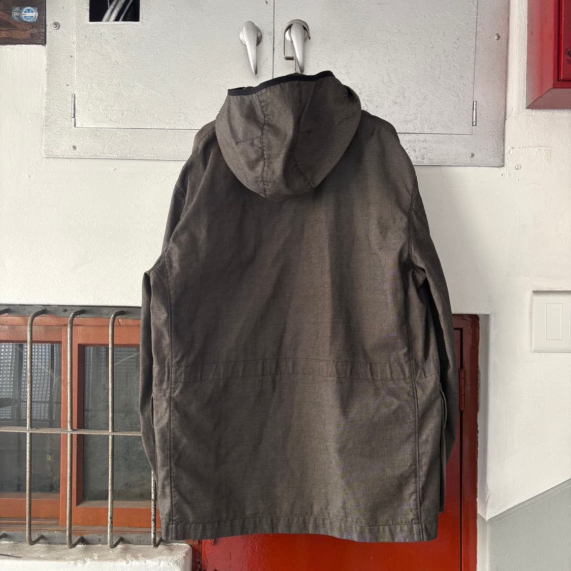 00s 스톤아일랜드 하이넥 버클 후드 자켓 상품이미지5