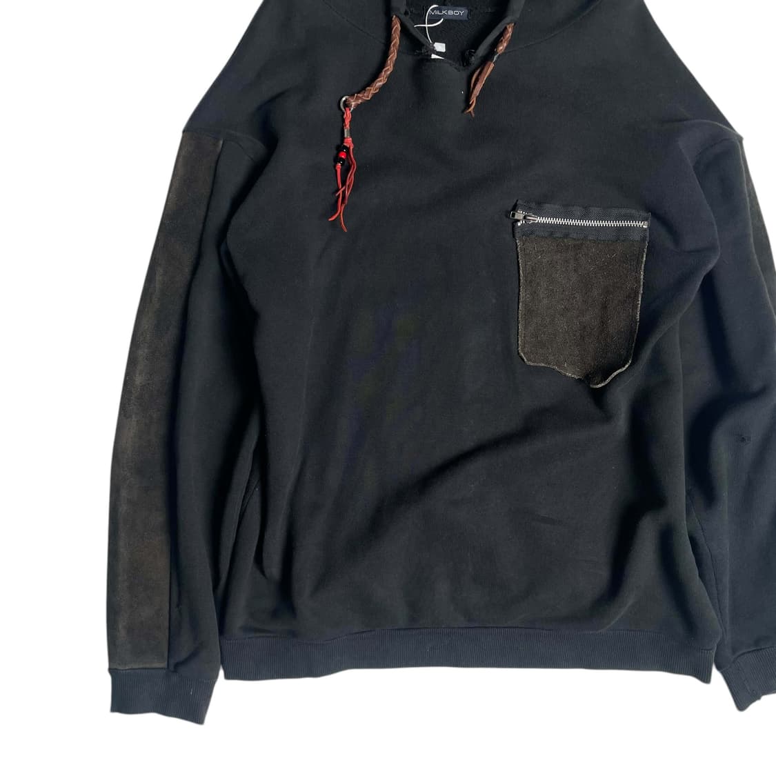 milkboy 스웨이드 레이어드 후드 상품이미지4