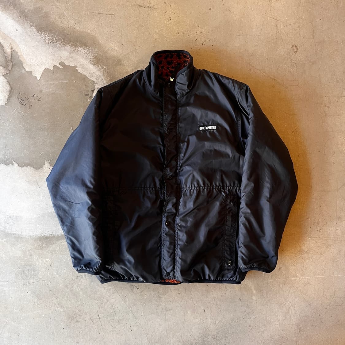 외코마리아 레오파드 리버시블 자켓 상품이미지1