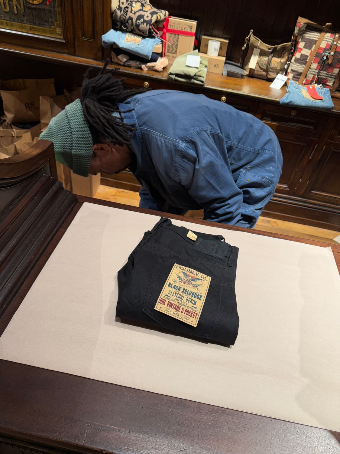 [33] 빈티지 파이브 포켓 블랙 상품이미지7