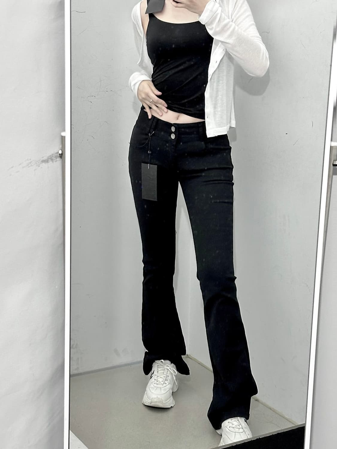 보헴서 투버튼 부츠컷 S 상품이미지2