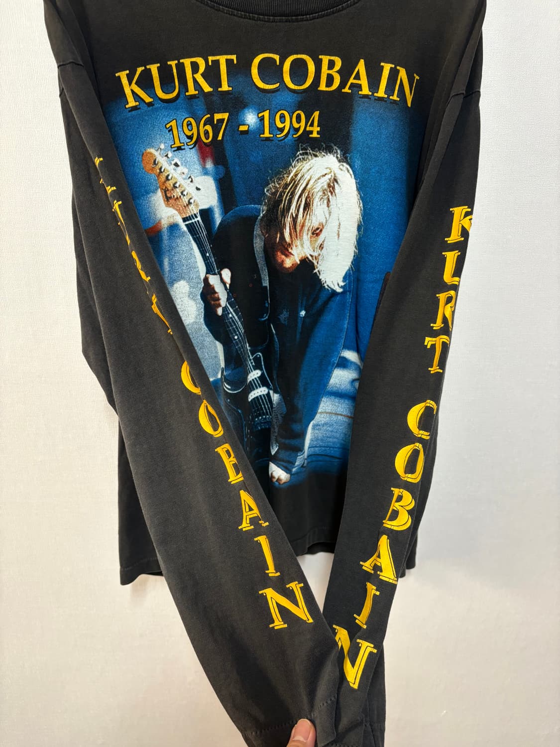 [XL] 90‘s Nirvana 부트렉 롱슬리브 상품이미지3