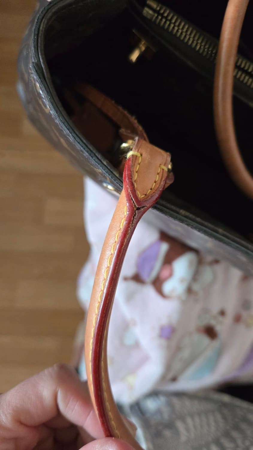 정품) 🤎루이비통 몽테뉴 MM 형태무너짐 없음🤎박스+더스트+종이가방 상품이미지8