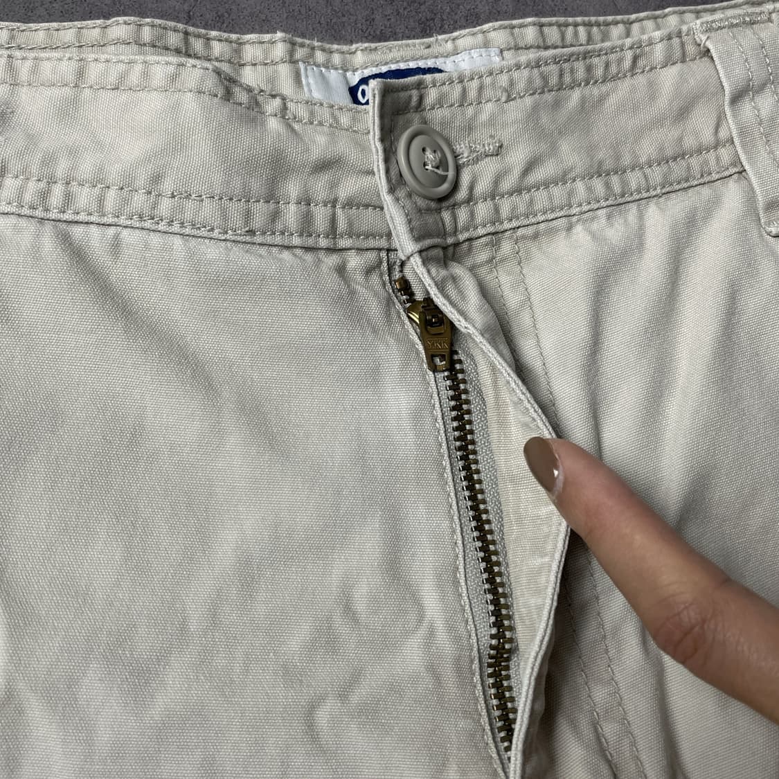 OLD NAVY 올드네이비 빈티지 아이보리 카고 하프팬츠 A00924 상품이미지3