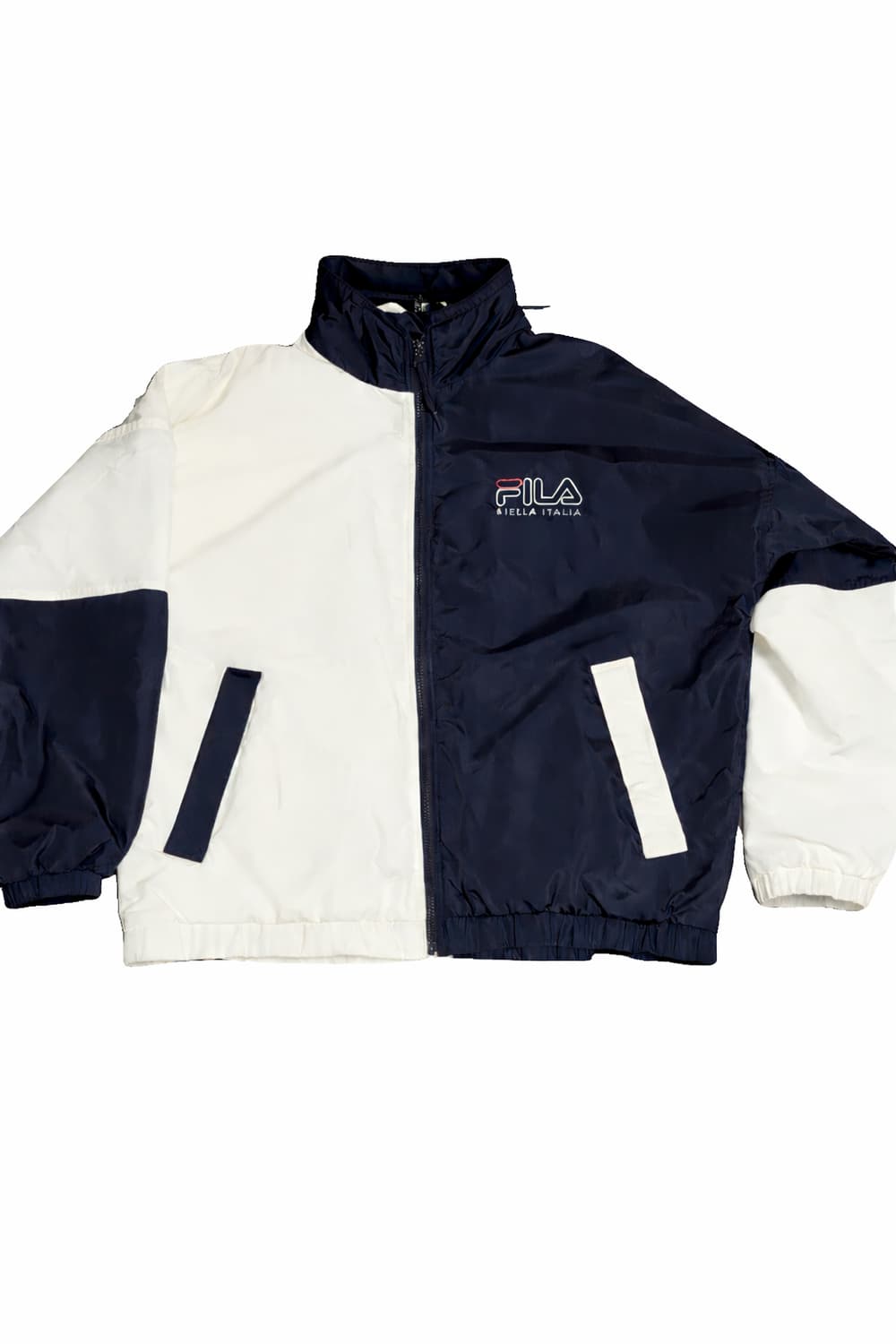 휠라 배색 보아 안감 자켓 상품이미지1