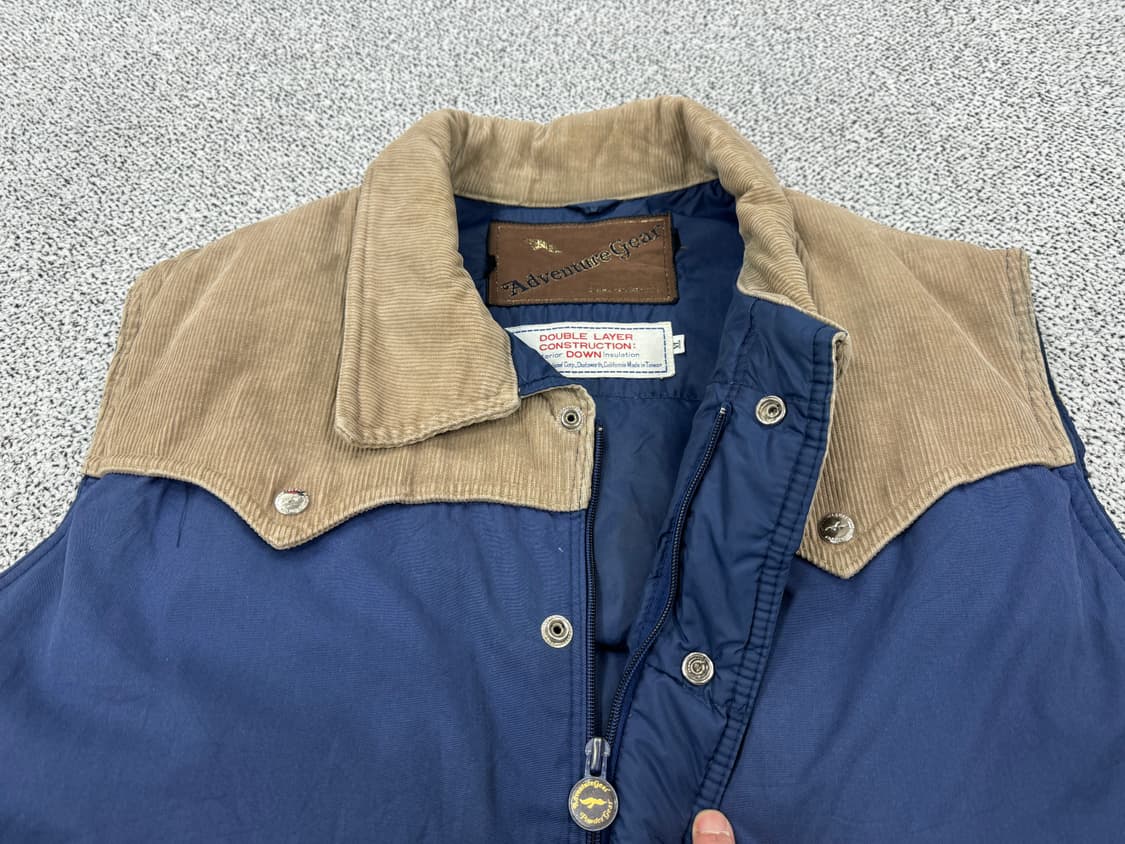 AdventureGear 80-90s 웨스턴 다운베스트 상품이미지3