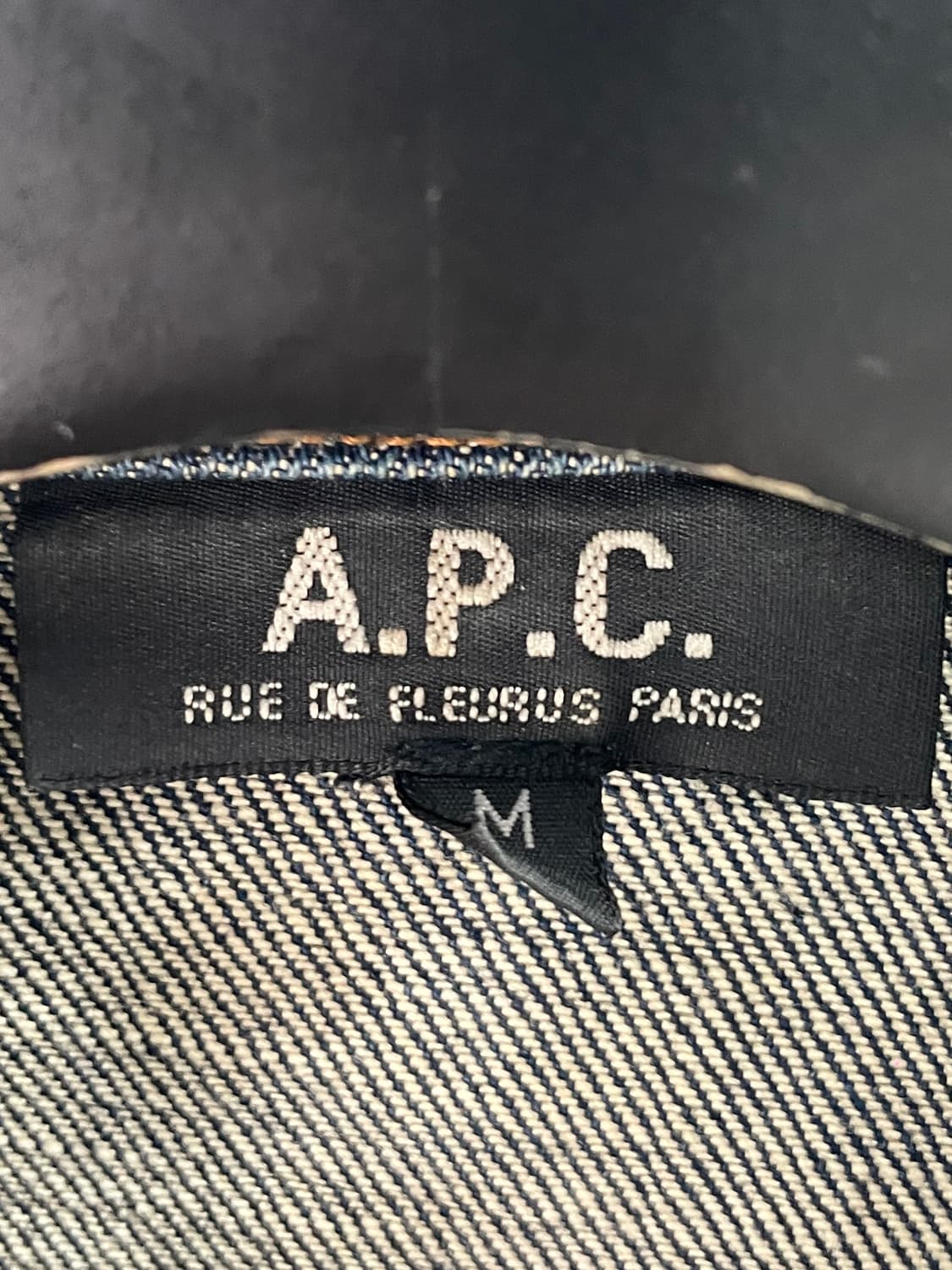 APC 아페쎄 우먼스 셀비지 2세대 청자켓 (on.684) 상품이미지5