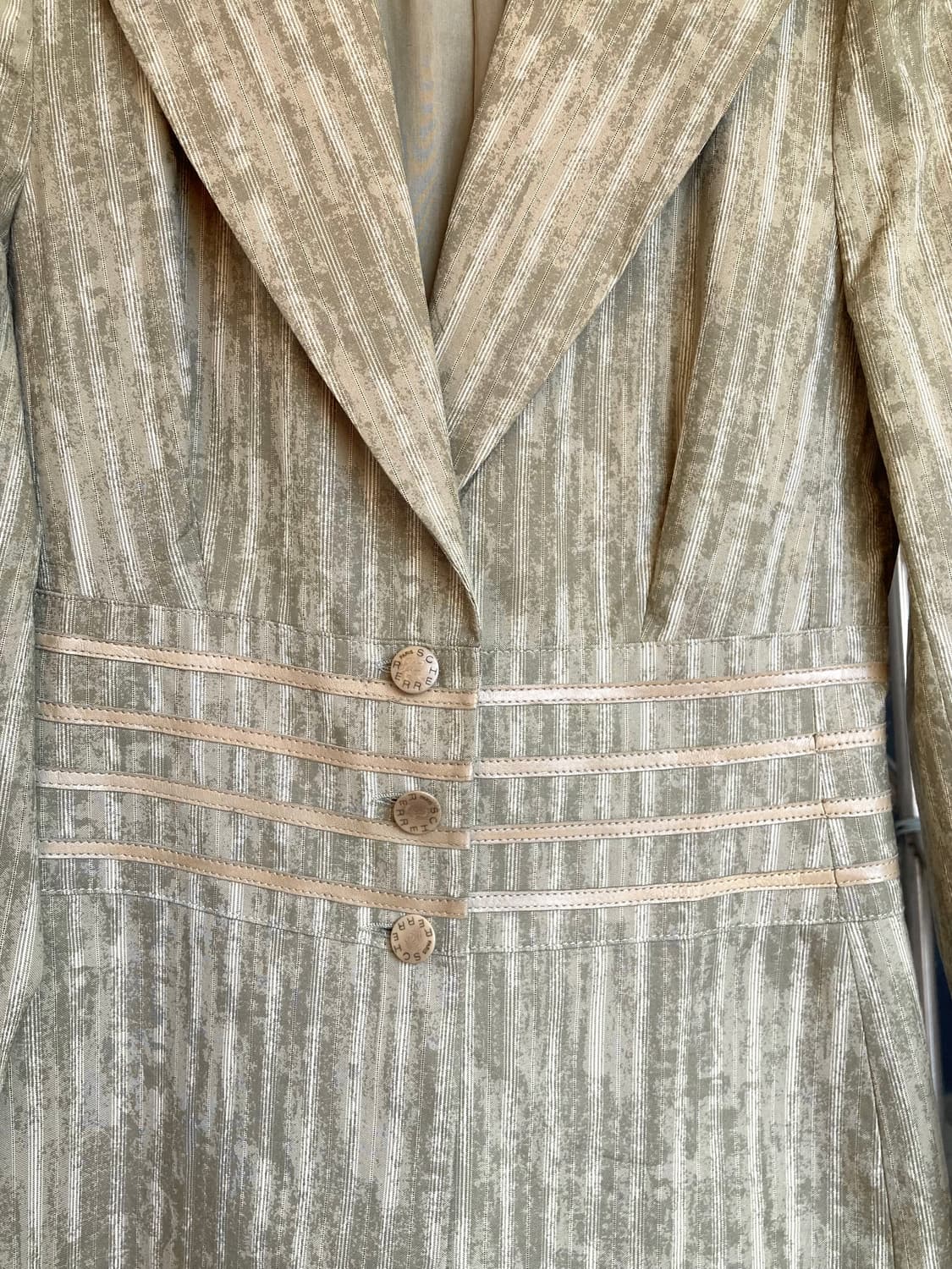 브리저튼 코르셋 스트라이프 자켓 상품이미지5