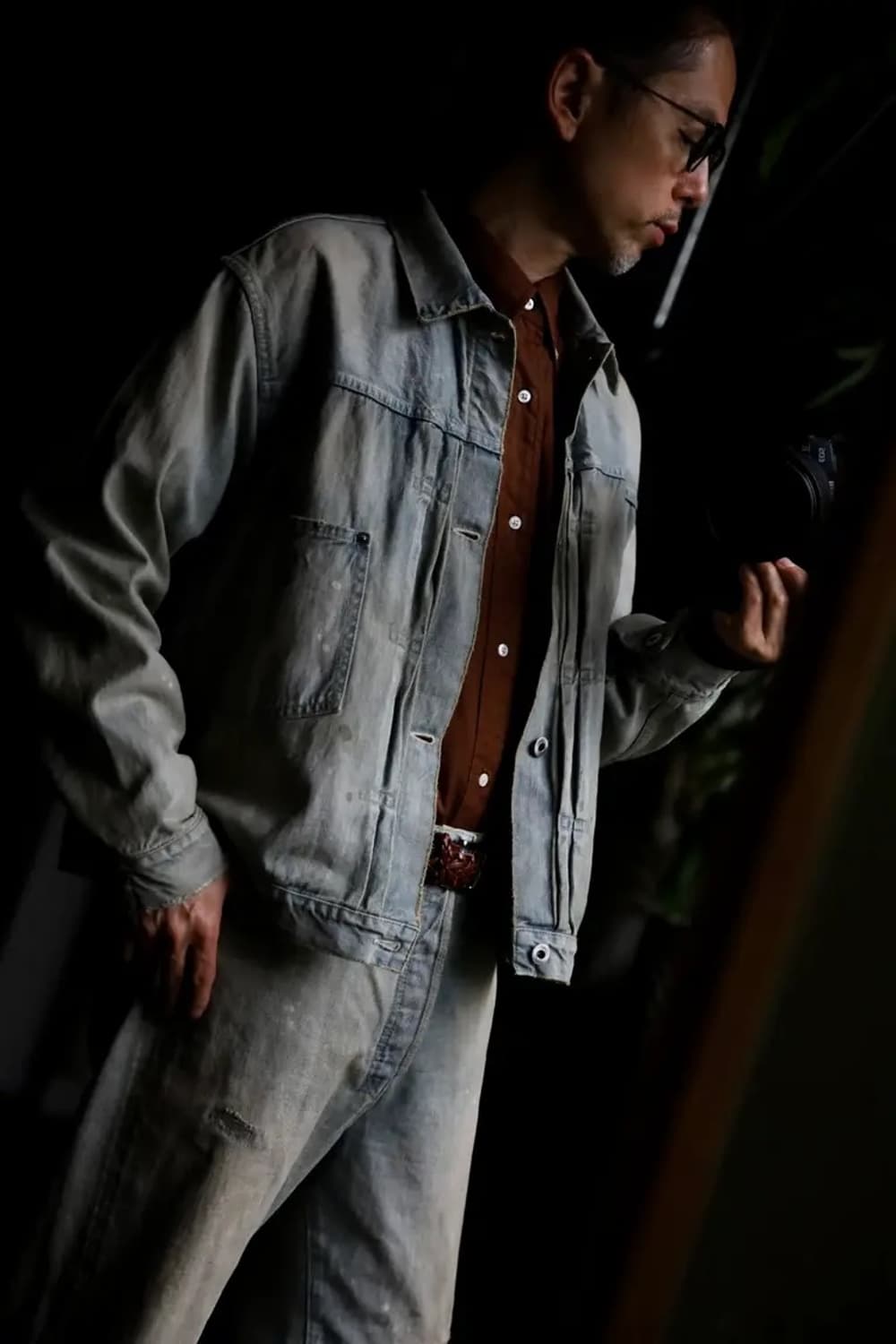A.Presse 24AW 1st denim jacket bleach 48 상품이미지2