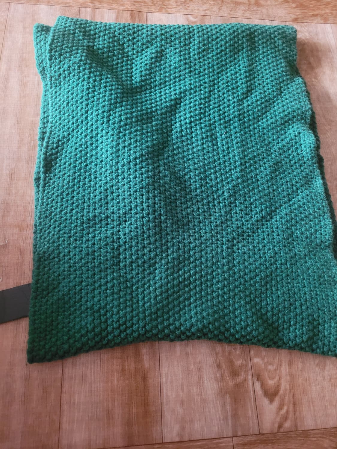 새상품 초록색 긴 머플러 상품이미지3