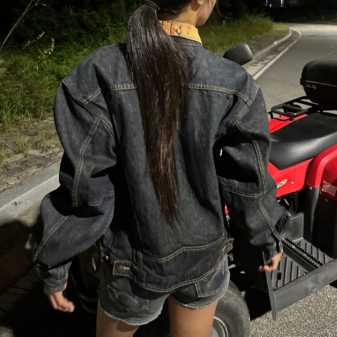 Edwin navajo denim jacket 상품이미지4