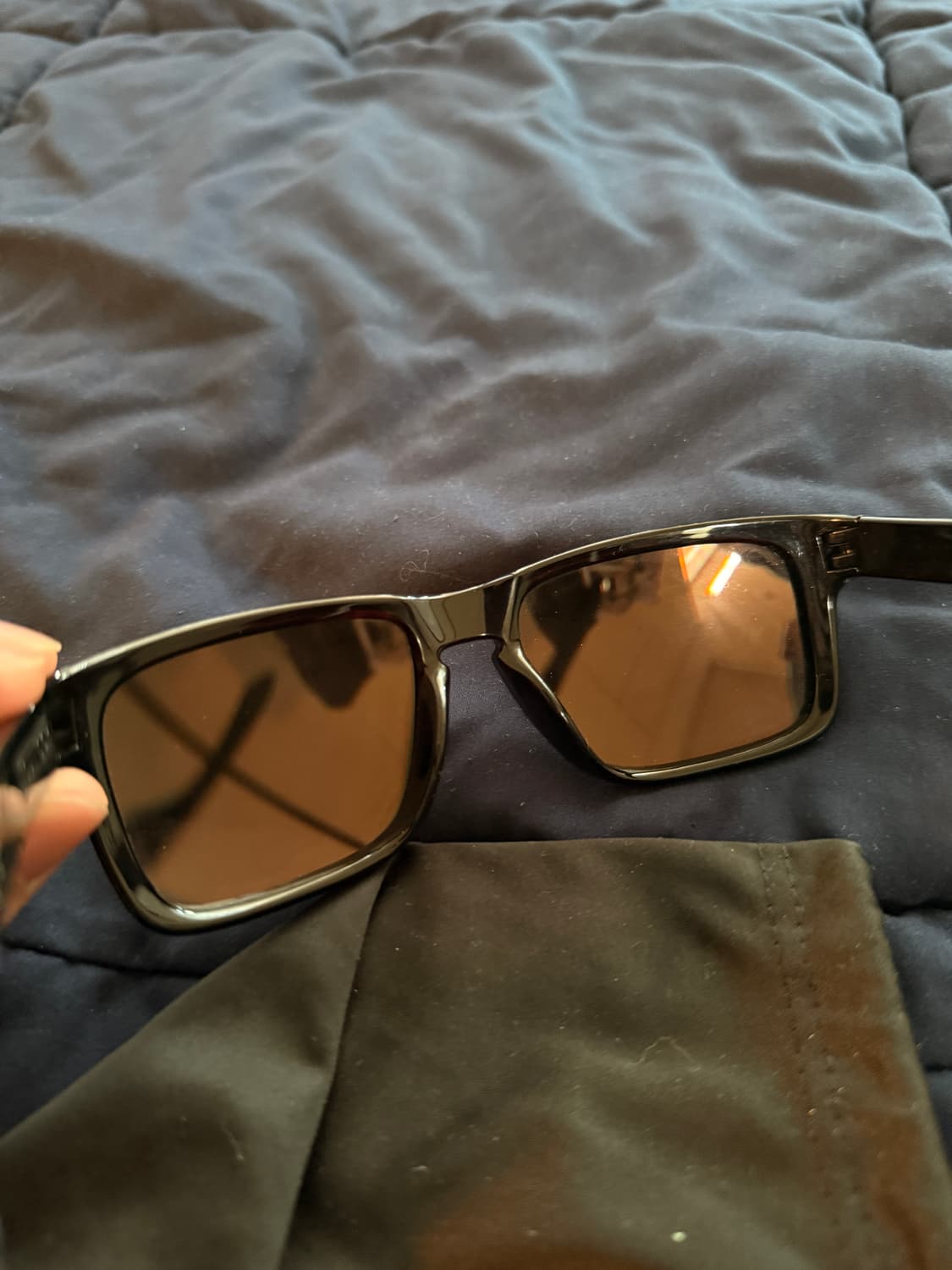 오클리 홀브룩 블랙 골드 상품이미지6