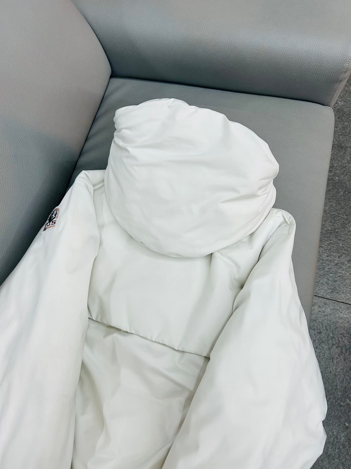 파라점퍼스 여성 화이트 헤비 패딩(S) 상품이미지7