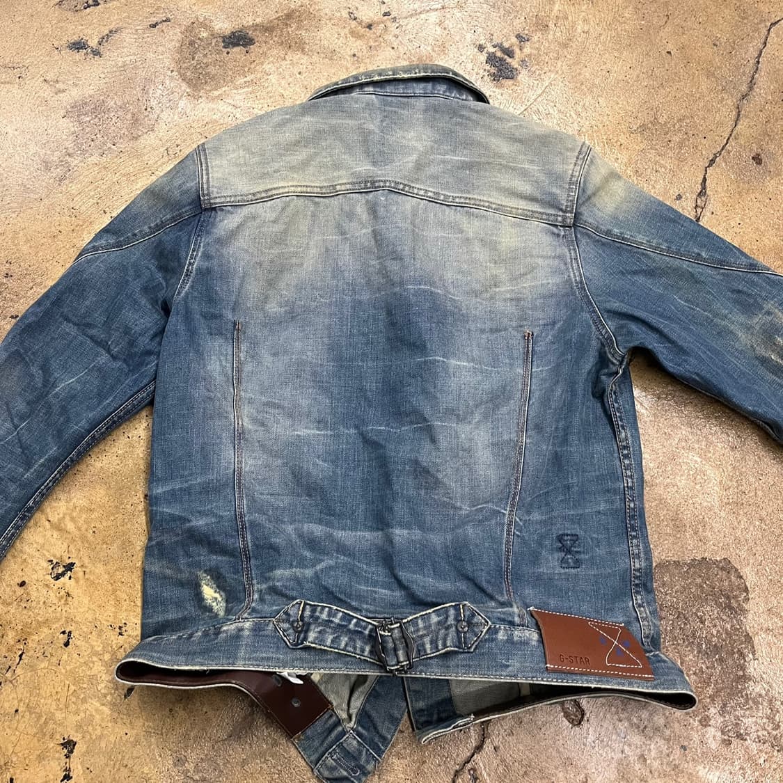 [정품/L] G-STAR RAW 데님 자켓 청자켓 b10 상품이미지4