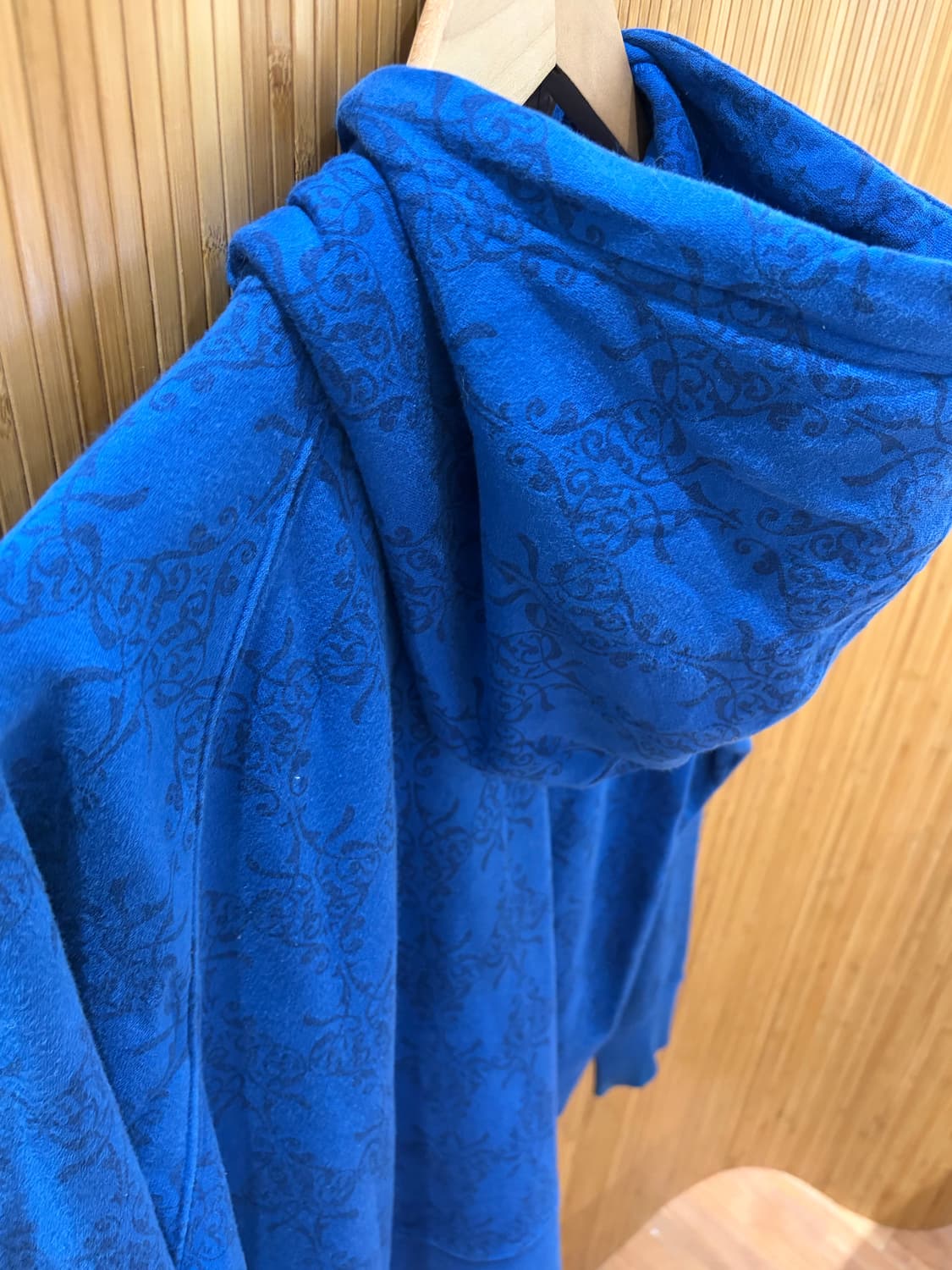 DANVER HAYES BLUE PATTERN HOOD ZIP UP 상품이미지8
