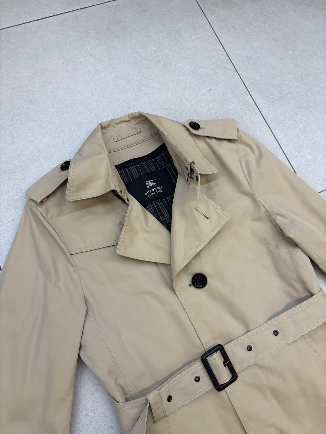 버버리 블랙라벨 트렌치코트 상품이미지4