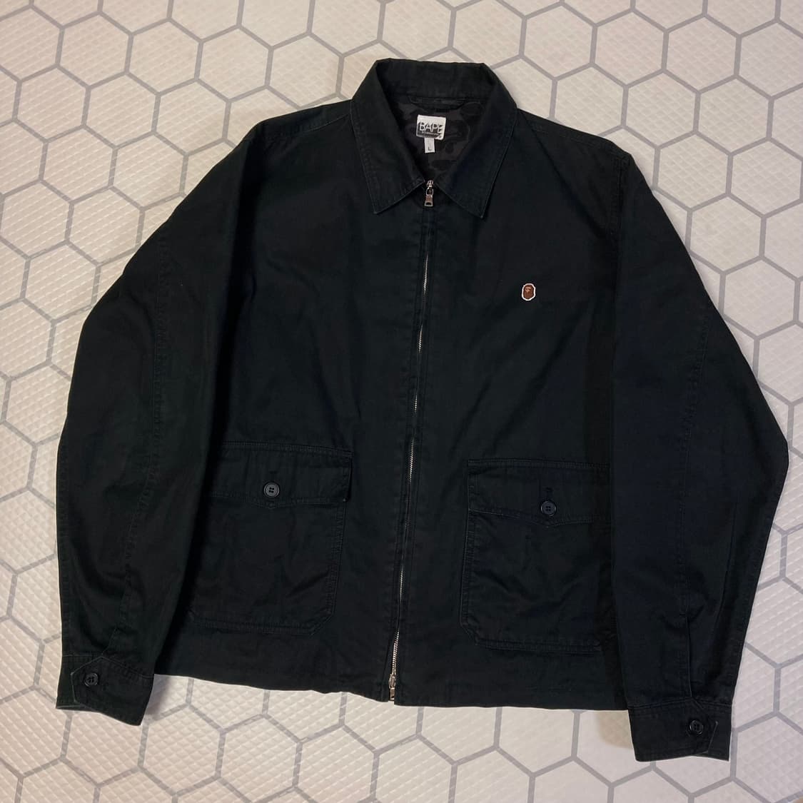 (L) 00s 베이프 (         ) 자켓 블랙 상품이미지1