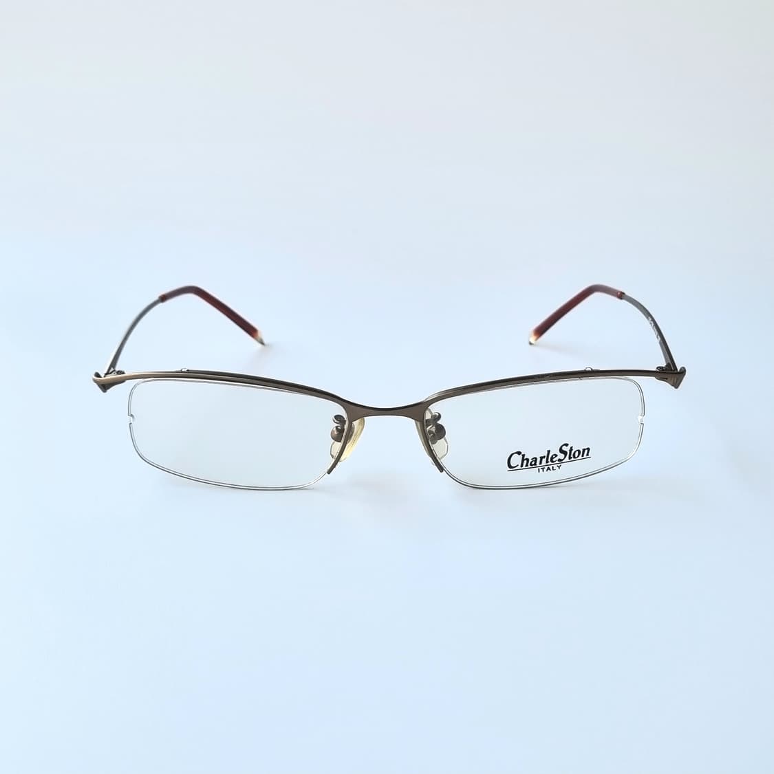 데드스탁  Charleston 반무테 안경테 294 상품이미지2