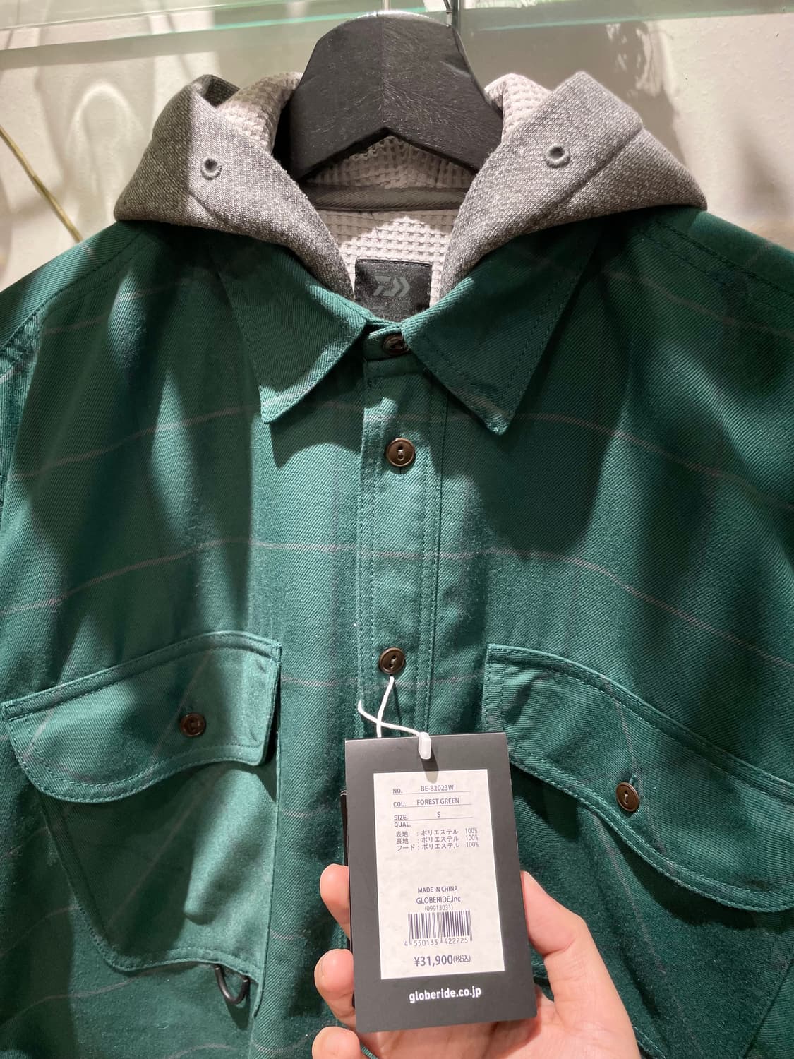 다이와피어39 tech hooded work shirt 상품이미지3