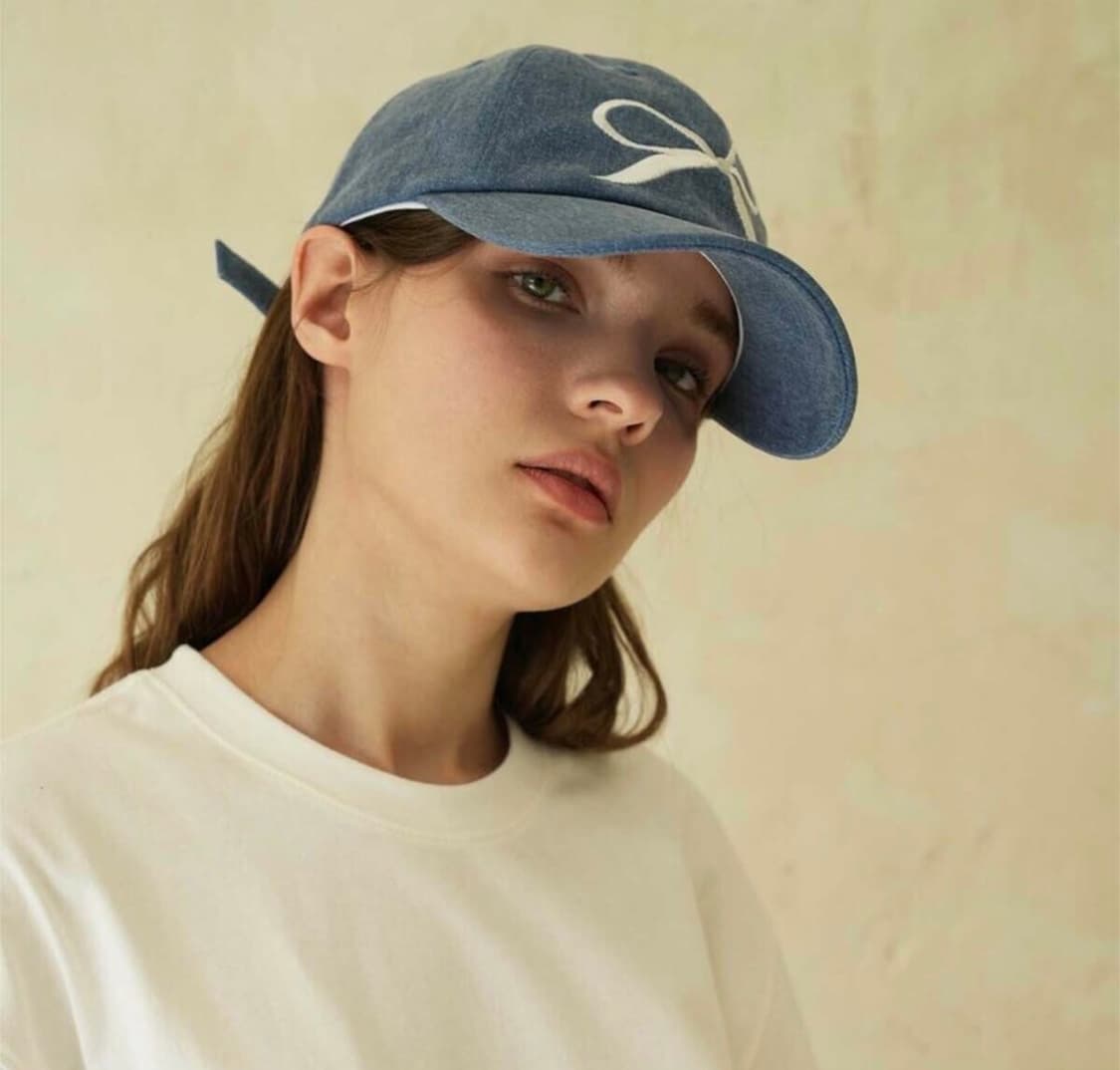 유베이지 Blue Pigment Ribbon Cap 상품이미지4