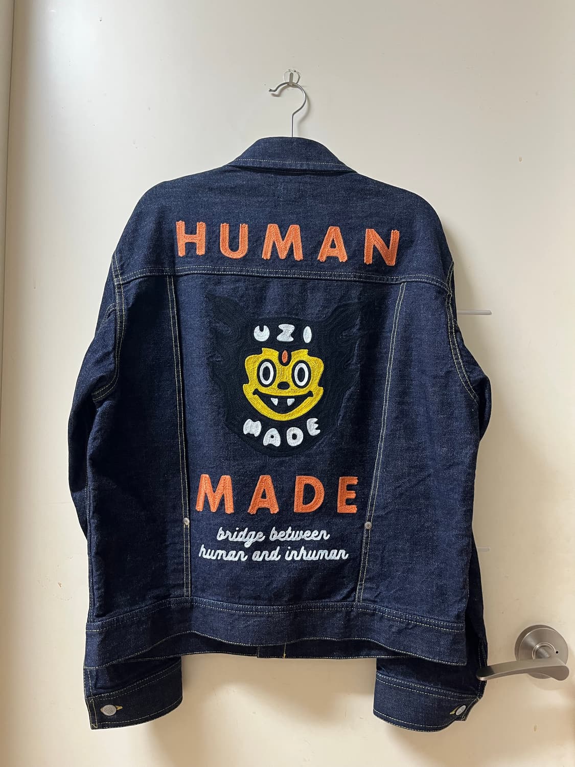 휴먼메이드 릴 우지 데님 청자켓L 상품이미지3